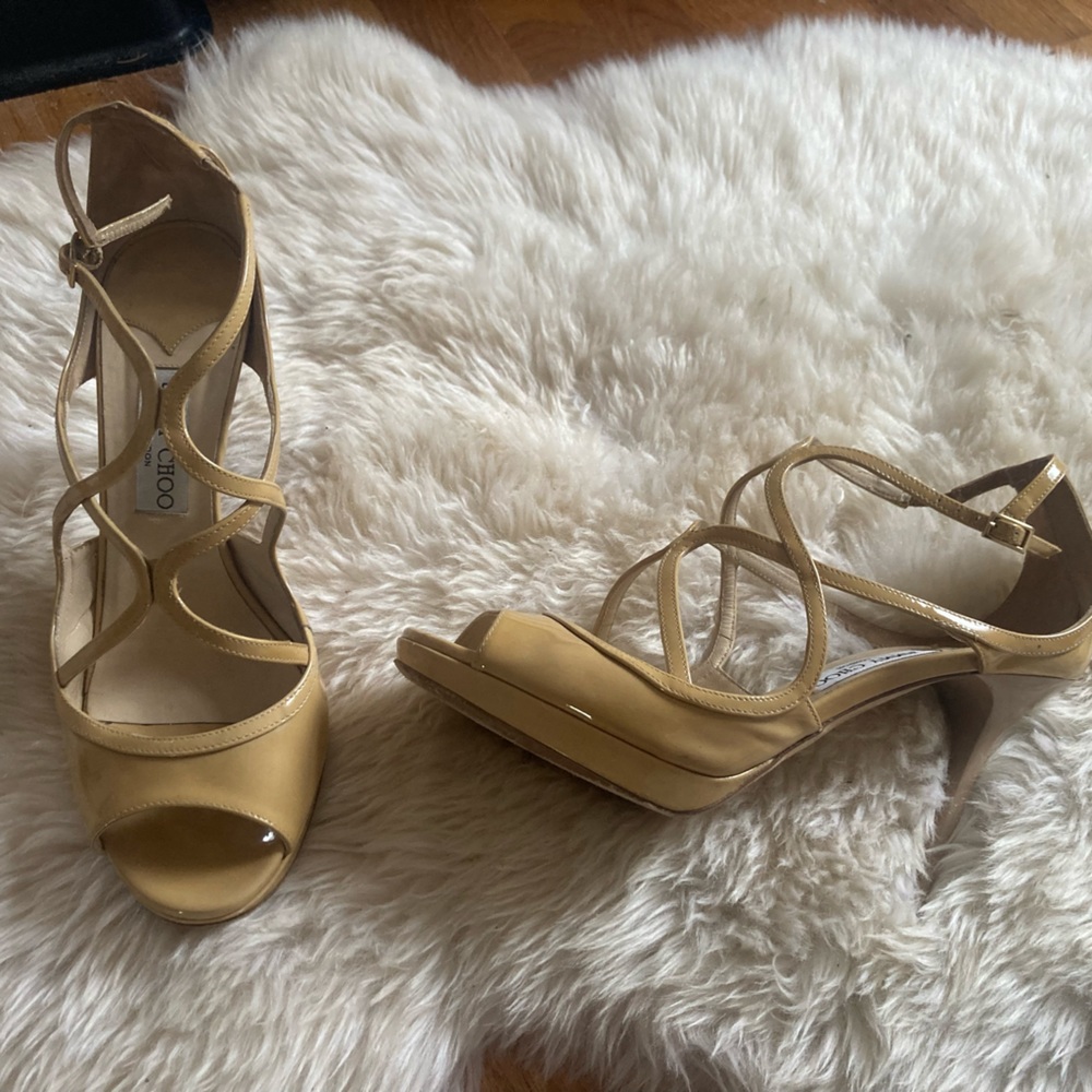 Strappy Jimmy Choo Stilettos Size 40 - Similar to Lang/Lance